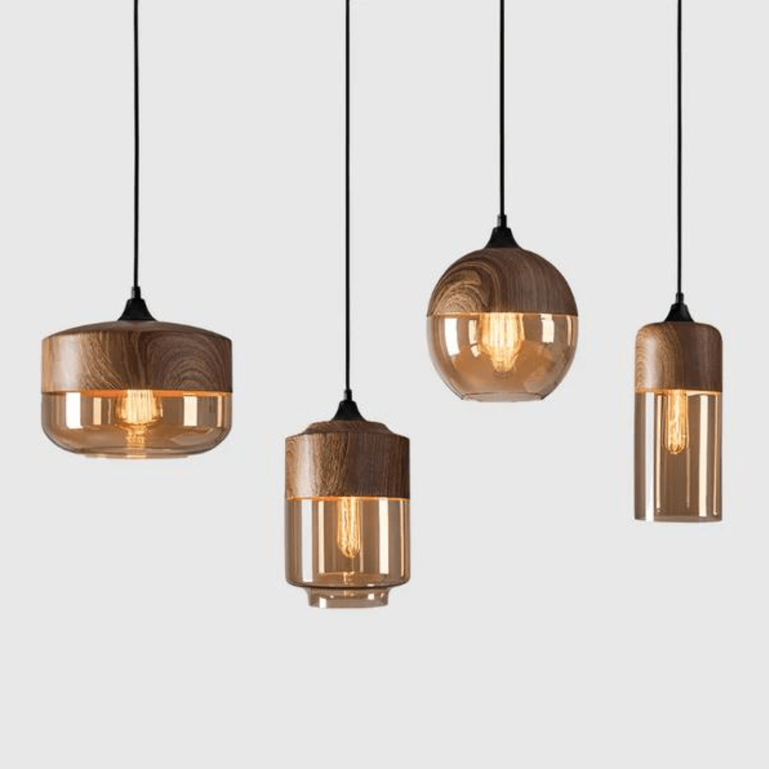 Minimalist Wooden Ceiling Light for Modern Interiors