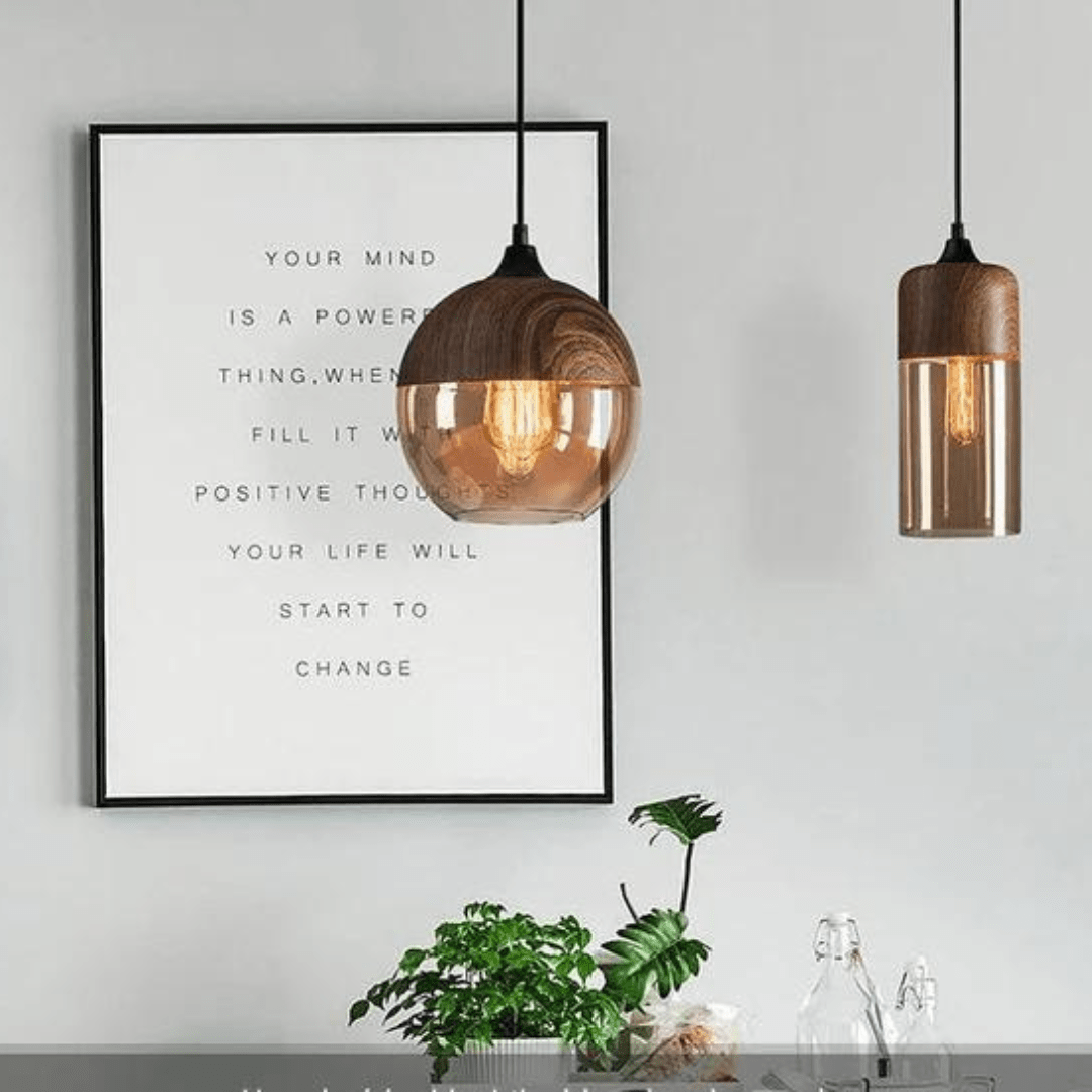 Minimalist Wooden Ceiling Light for Modern Interiors