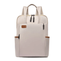 Secure & stylish travel backpack with hidden zippers