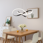 Modern Pendant Lamp Dining Room Aluminum Black