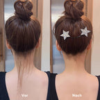 Invisible star hairpin