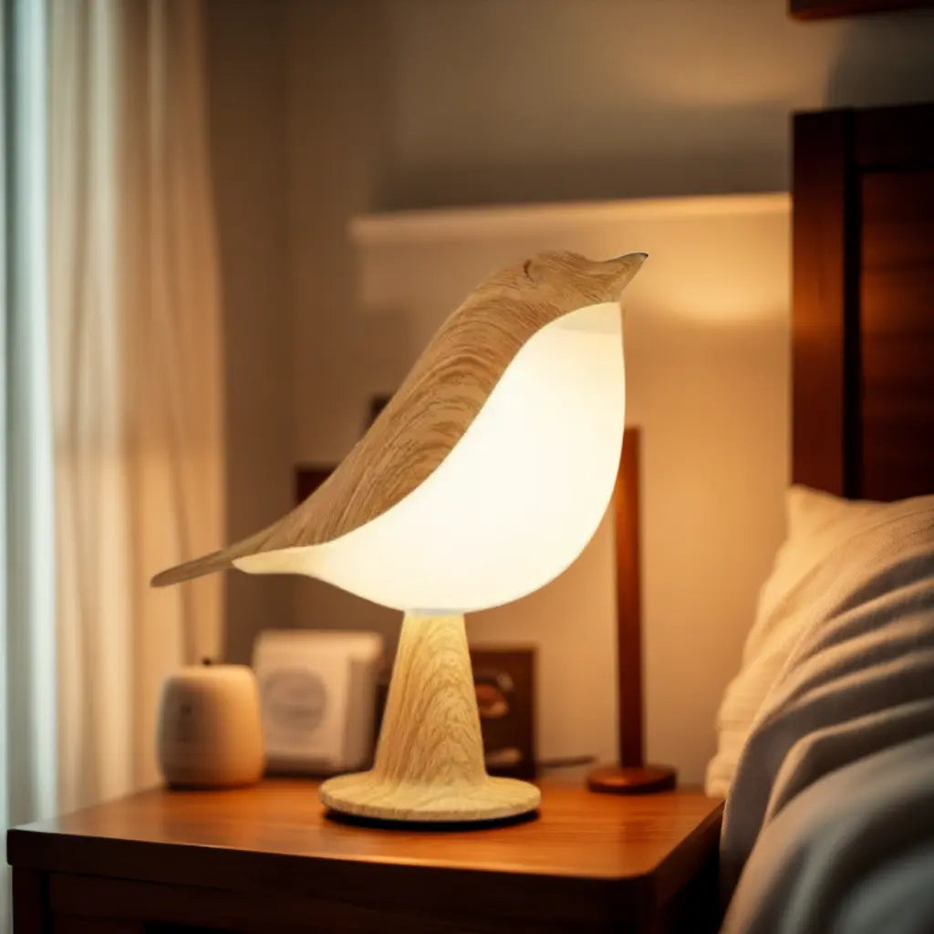 Nightstand lamp with aromatherapy & adjustable light
