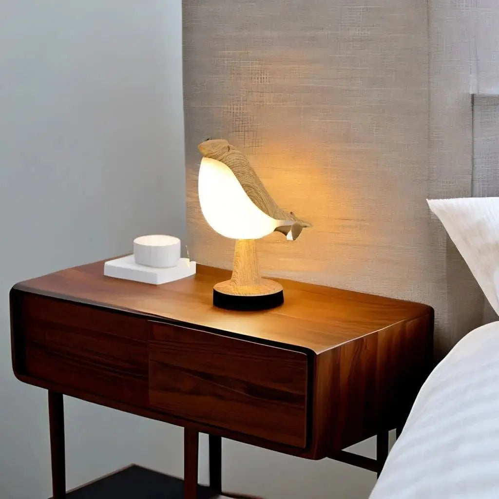 Nightstand lamp with aromatherapy & adjustable light
