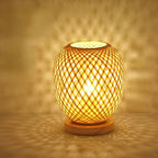 Nightstand Lamp Bamboo