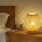 Nightstand Lamp Bamboo