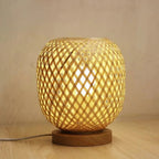 Nightstand Lamp Bamboo