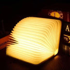 Nightstand lamp book
