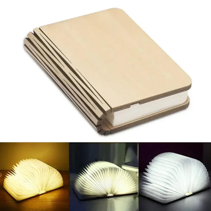 Nightstand lamp book