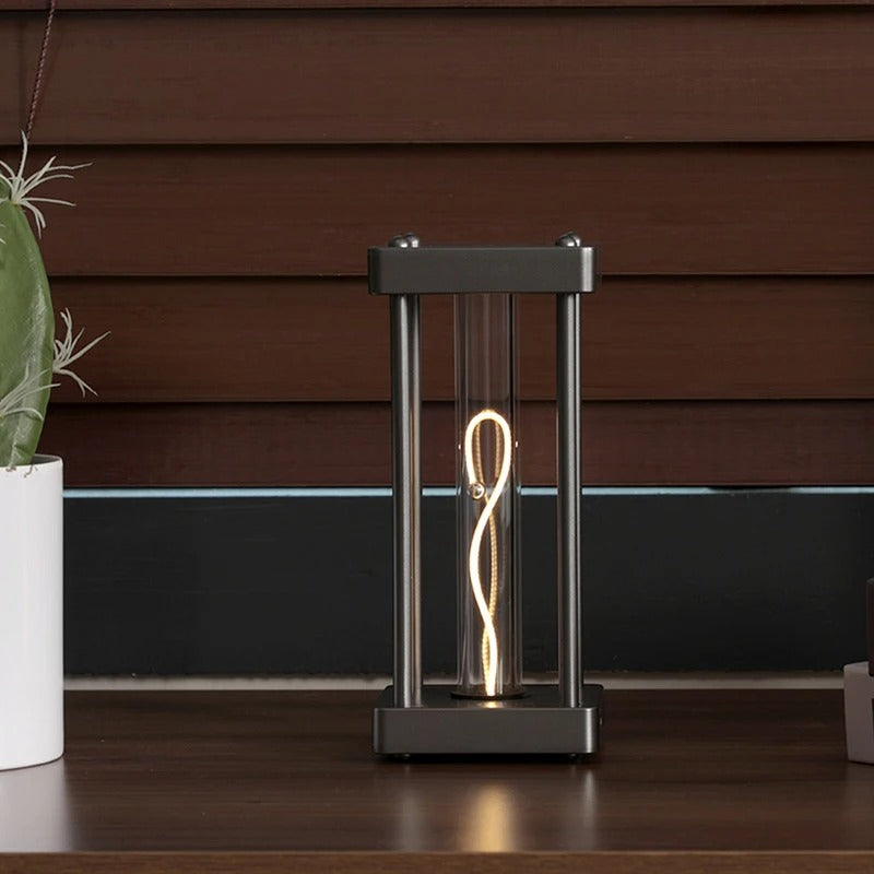 Nightstand Lamp Industrial Dimmable
