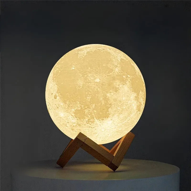 Nightstand lamp Moon