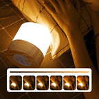 Nightstand Lamp Touch Dimmable Wood
