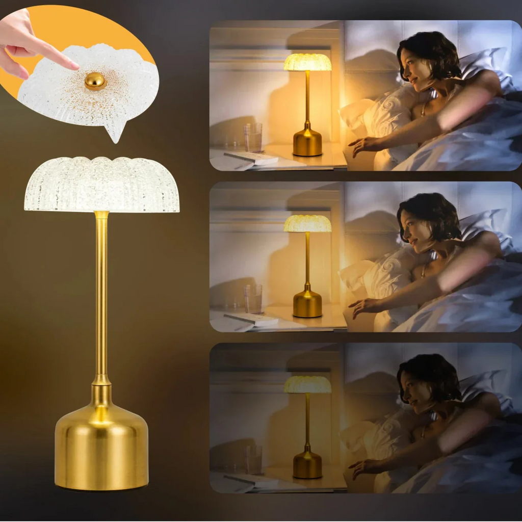 Touch Nightstand Lamp Vintage