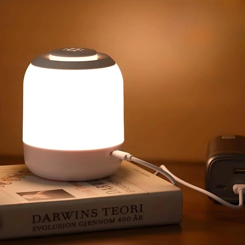 Touch Nightstand Lamp White
