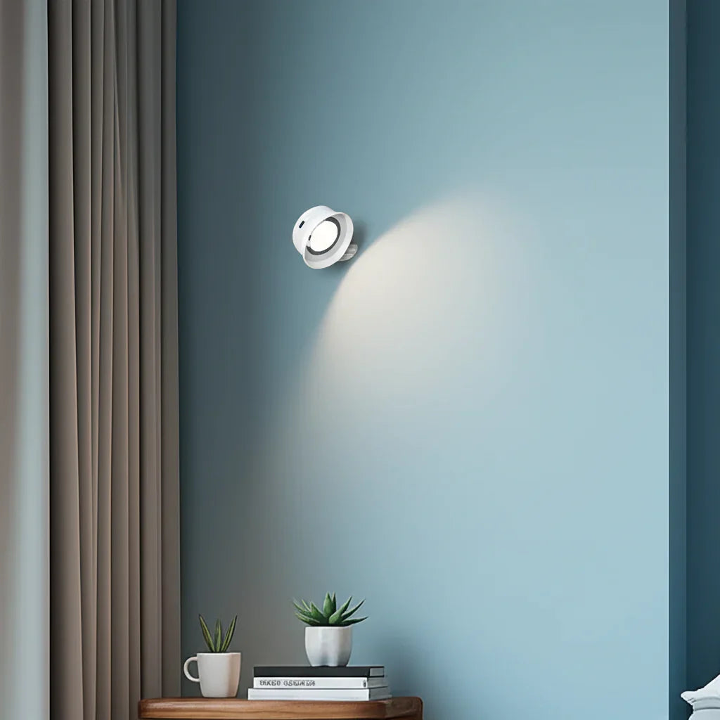 Wall Nightstand Lamp Without Cable