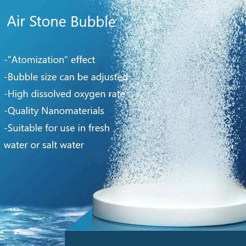 Nano-Aeration Stone for Aquariums – Oxygen Booster for Your Fish