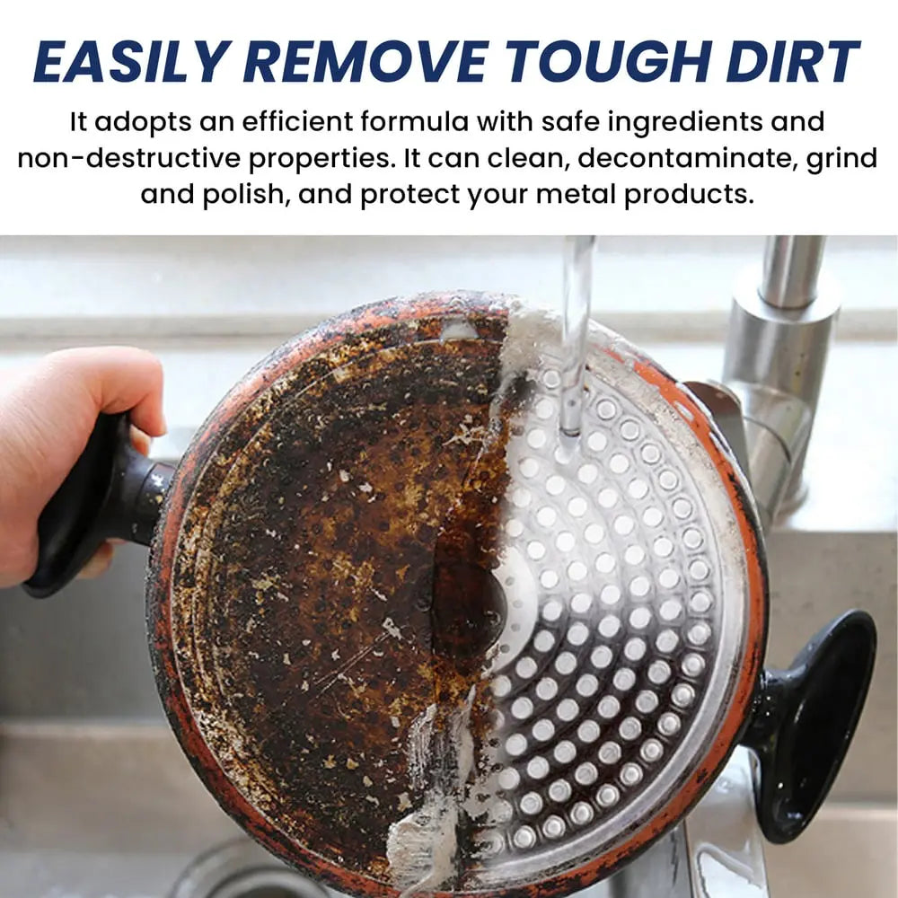 Nano-Cleaning Paste for Stainless Steel – Residue-Free & Surface-Friendly