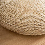 Natural tatami straw floor cushion