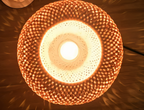 NatureHue – Vintage Bamboo Table Lamp – Creative Woven Rattan Desk Light