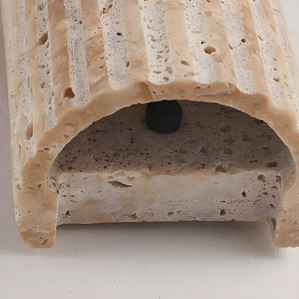 Natural Stone Wall Light | Elegant LED Wall Lamp Indoor