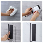 Modern Paper Towel Holder, Durable Iron, Wall Mountable