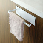 Modern Paper Towel Holder, Durable Iron, Wall Mountable