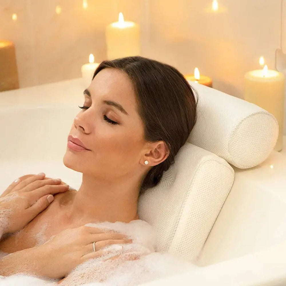 Neckure – Ergonomic Bath Pillow with Neck & Shoulder Support