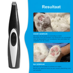 Wireless Dog Grooming Scissors, Professional Pet Trimmer for Sensitive Areas, USB Rechargeable, Quiet Operation, Stainless Steel
