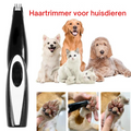 Wireless Dog Grooming Scissors, Professional Pet Trimmer for Sensitive Areas, USB Rechargeable, Quiet Operation, Stainless Steel