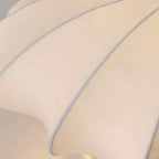 Shell-shaped Fabric Ceiling Lamp Elegant Design
