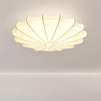 Shell-shaped Fabric Ceiling Lamp Elegant Design