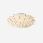 Shell-shaped Fabric Ceiling Lamp Elegant Design