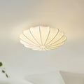 Shell-shaped Fabric Ceiling Lamp Elegant Design
