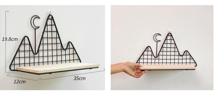 Mountain Wall Shelf