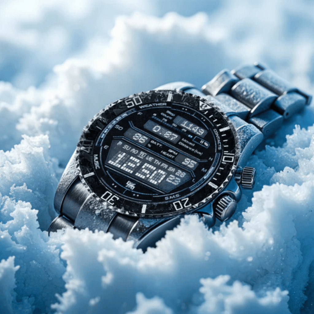 Tactical Smartwatch with Health & GPS Tracking