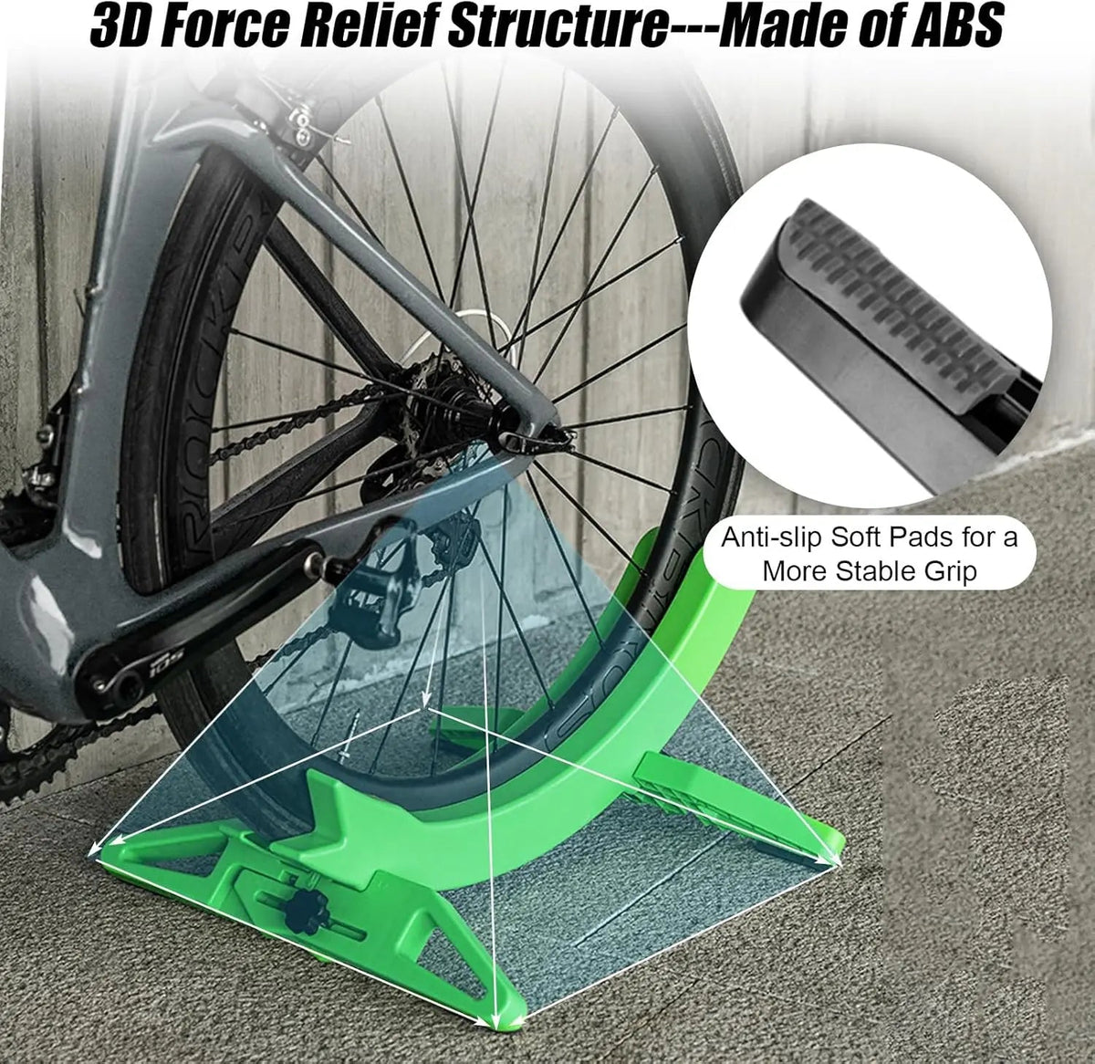 Never wobbling bicycles again – Our stable universal stand