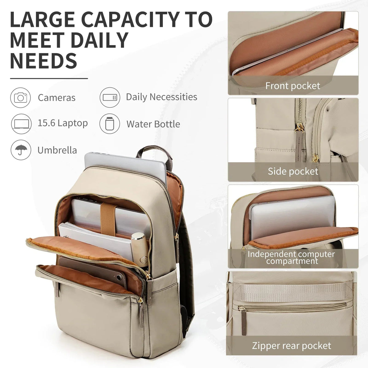 TrekMate Backpack - Spacious & Durable Backpack for Adventures