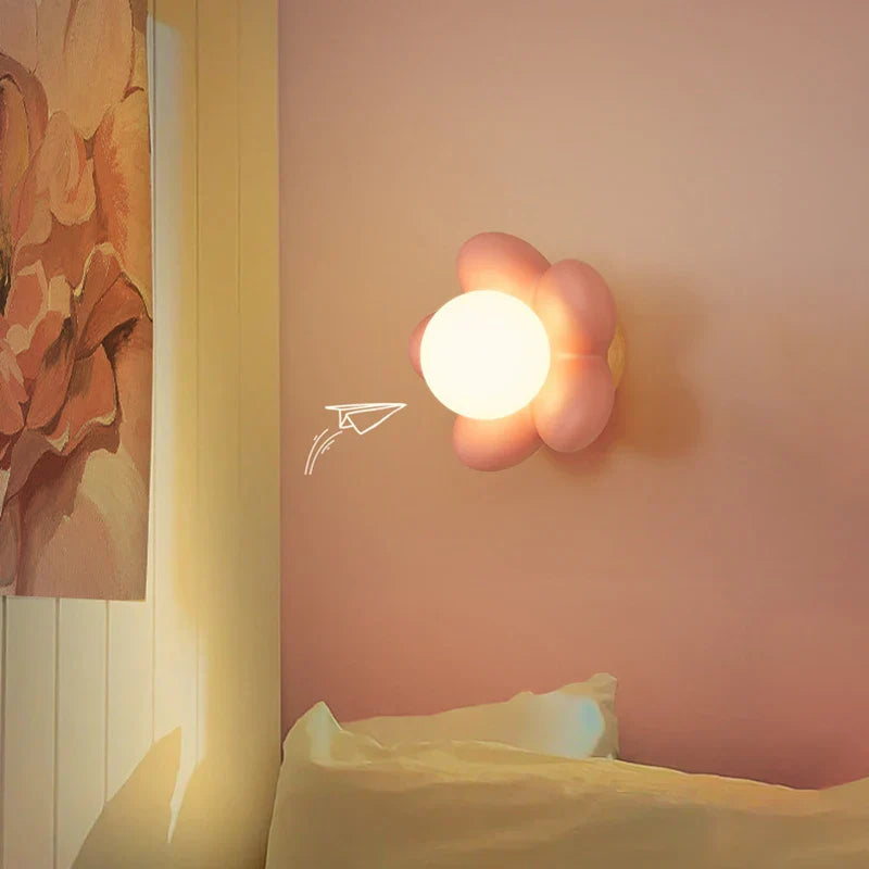 Cream Colored Wall Sconce Romantic Lighting