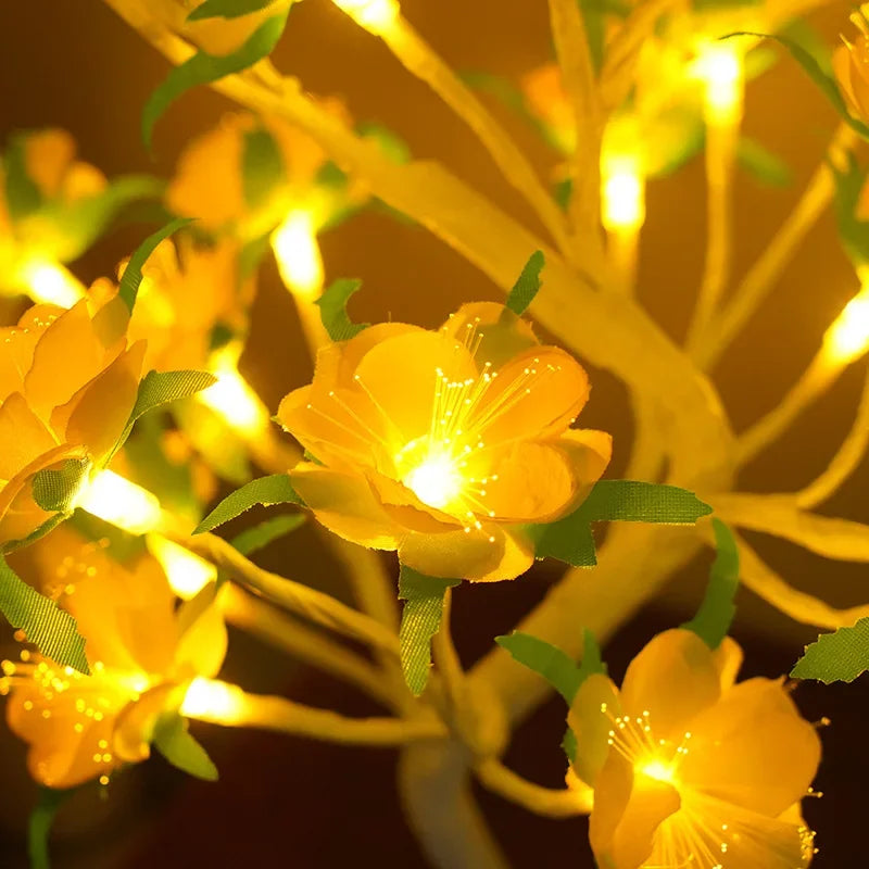 LED Tree Table Lamp – Romantic Decorative Light, Warm Light, Perfect for Living Room and Bedroom