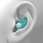 Noise-canceling silicone earplugs for sleeping