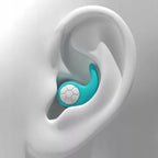 Noise-canceling silicone earplugs for sleeping