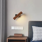 LED Wall Lamp made of Wood – Modern Wall Light for Bedroom