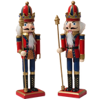 FestiveGuard - Traditional nutcracker decoration for Christmas coziness
