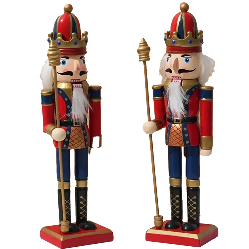 FestiveGuard - Traditional nutcracker decoration for Christmas coziness