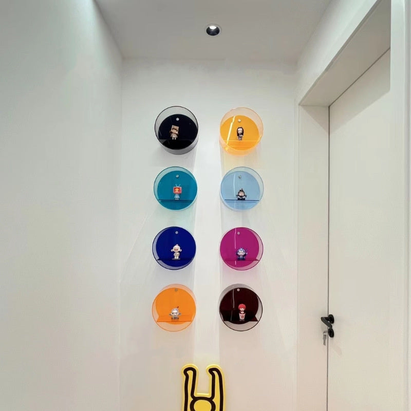 Nordic Acrylic Wall Shelf for Hanging