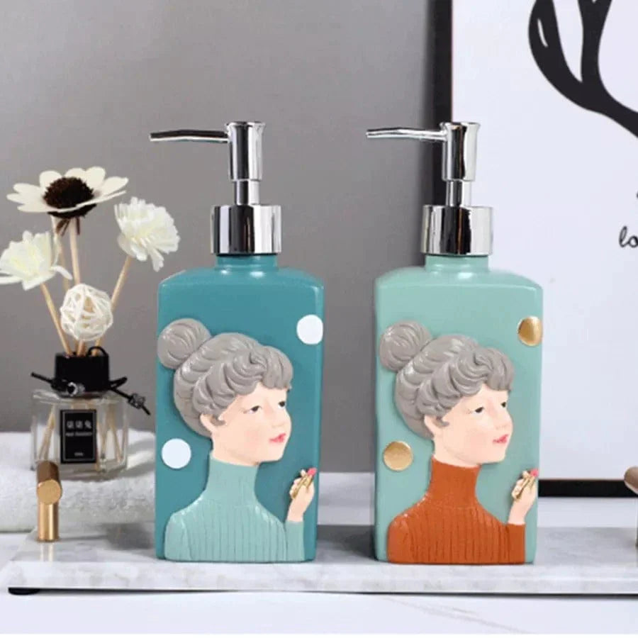 Nordic Girl Soap Dispenser