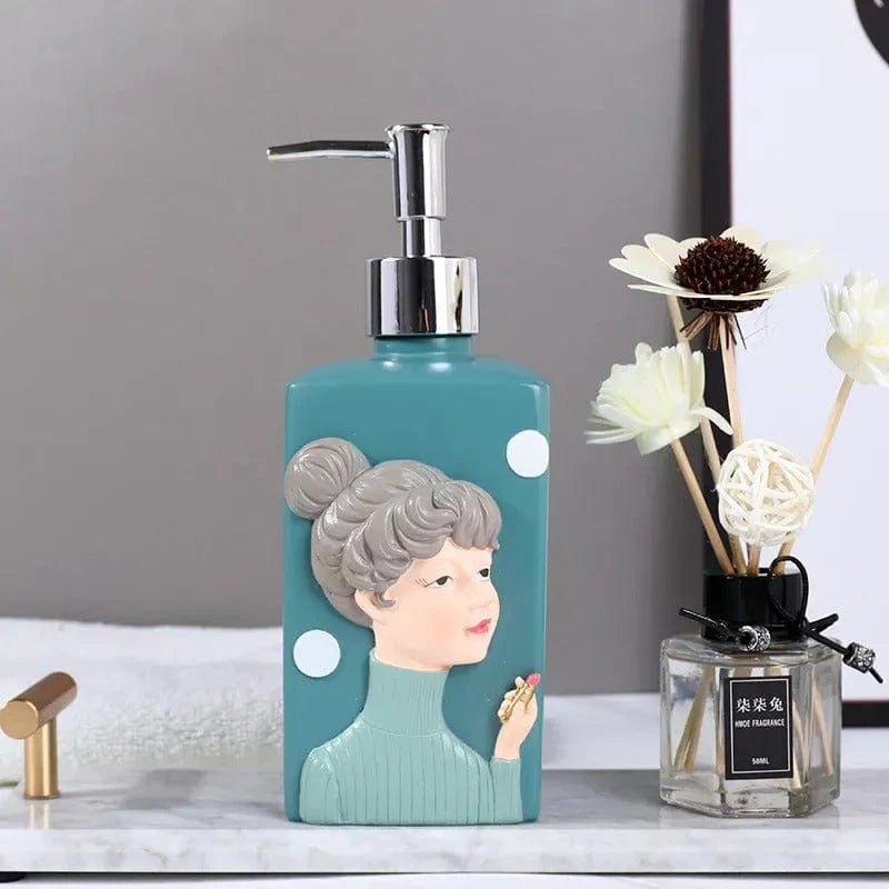 Nordic Girl Soap Dispenser