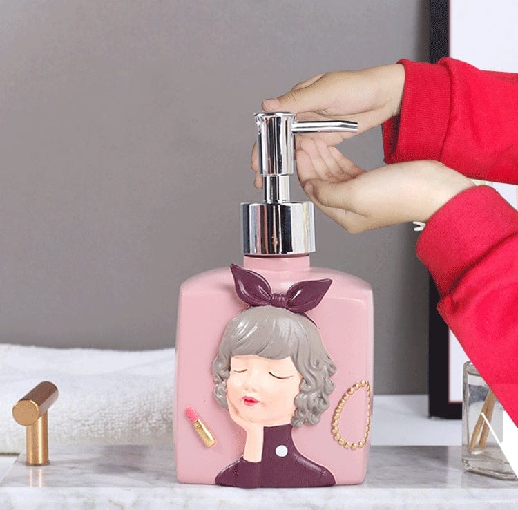 Nordic Girl Soap Dispenser