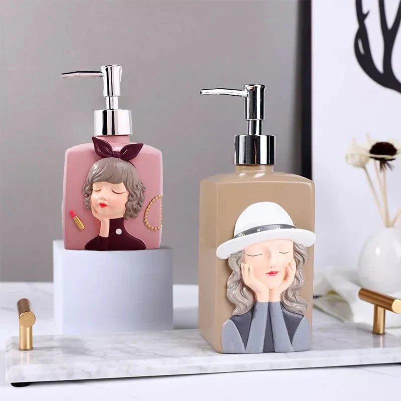 Nordic Girl Soap Dispenser
