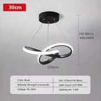 LumiWave LED Ceiling Light | Energy-efficient Designer Lamp for Living Room, Bedroom & Kitchen | Modern LED Lighting