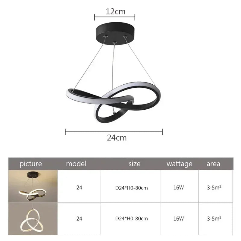 LumiWave LED Ceiling Light | Energy-efficient Designer Lamp for Living Room, Bedroom & Kitchen | Modern LED Lighting